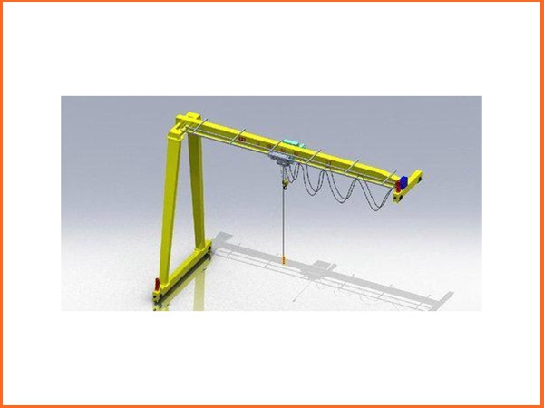 AQ-BMH Semi Gantry Crane With Single Girder