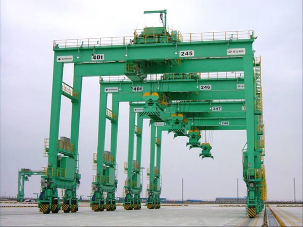 AQ-RTG Rubber Tyred Gantry Crane