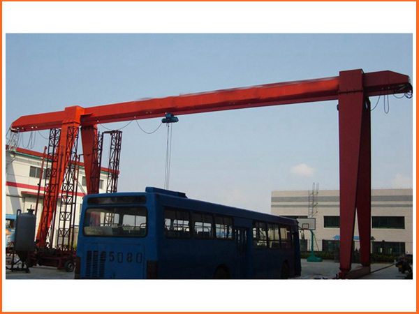 AQ-MH Box Type Single Girder Gantry Crane With Cantilever