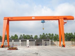 AQ-MH Single Girder Gantry Crane For Lifting
