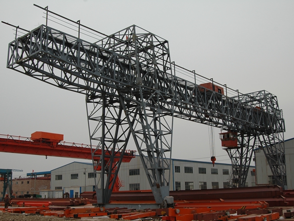 Truss Type AQ-MG Double Girder Gantry Crane With Cantilever